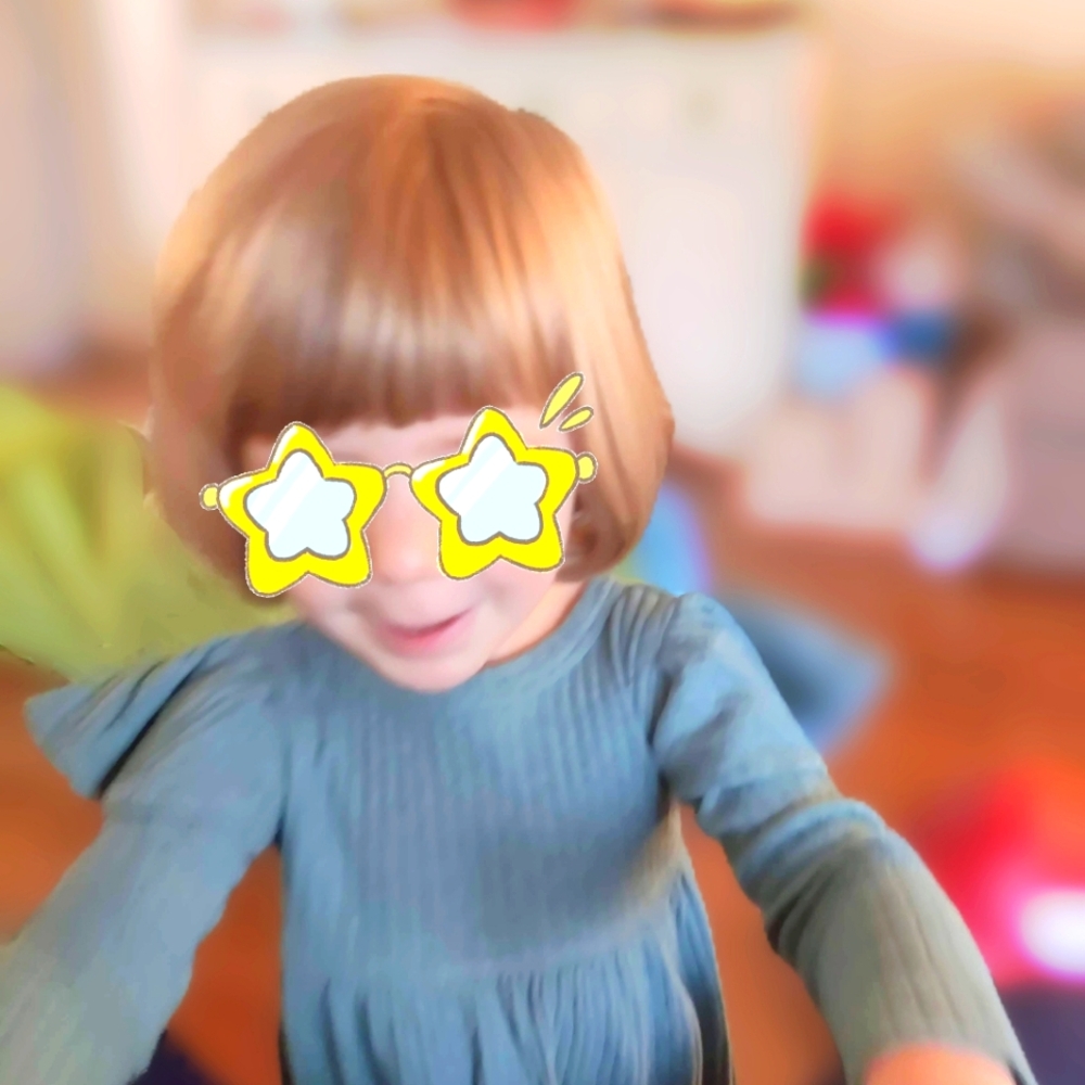 Kate Quinn long flutter sleeve dress | turquoise sea | melange rib - 18-24m 